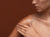 woman's shoulder