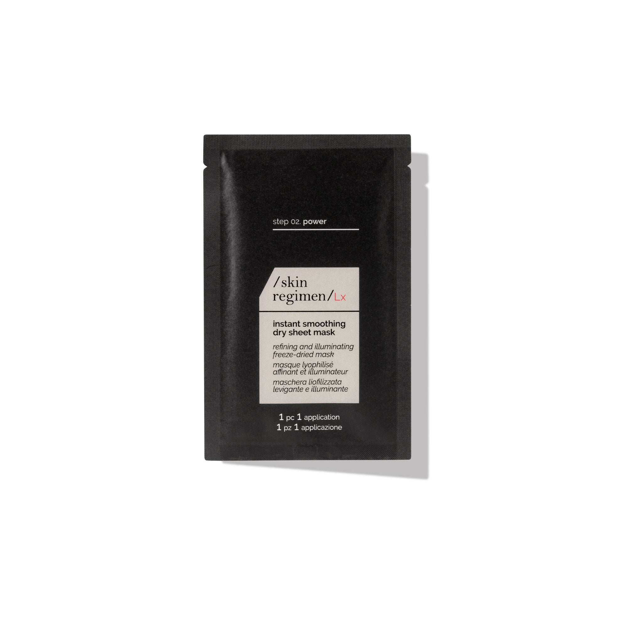 Comfort Zone: SKIN REGIMEN LX INSTANT SMOOTHING DRY SHEET MASK   refining and illuminating freeze-dried mask  -0.jpg
