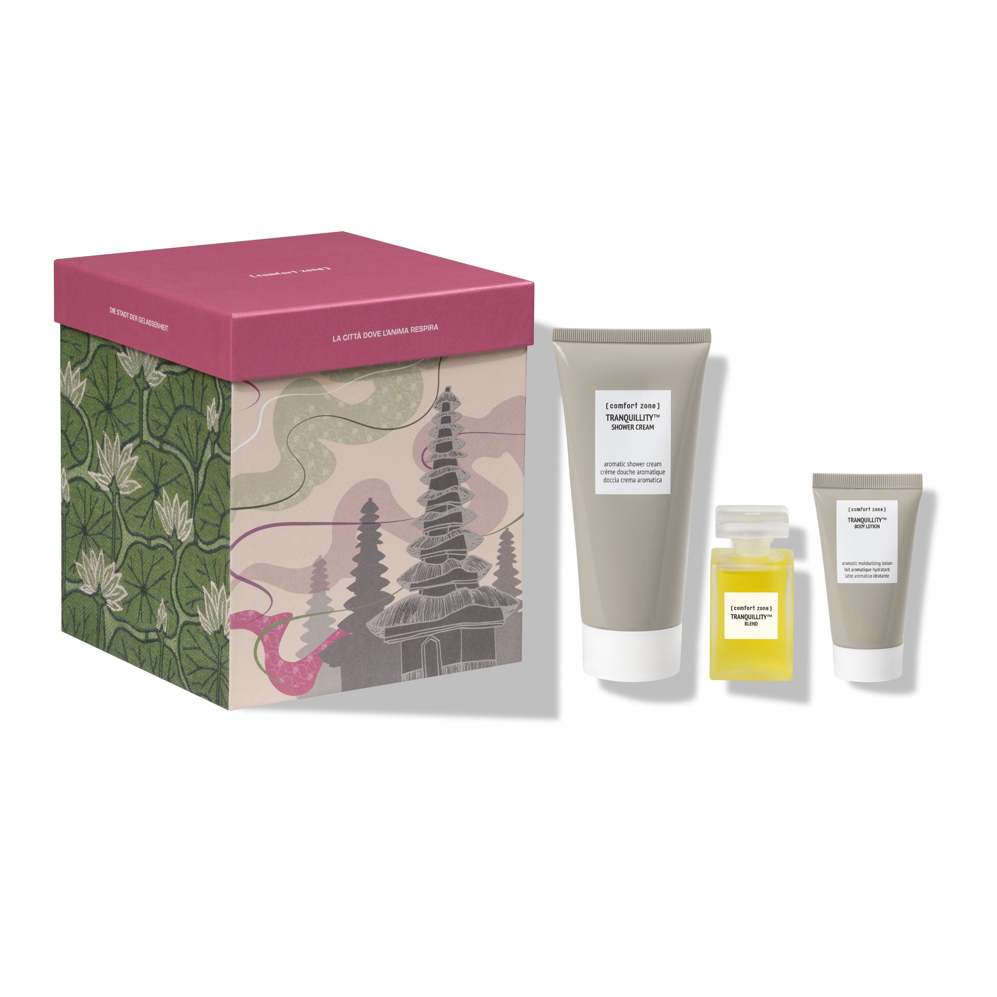 Comfort Zone: KIT THE CITY OF SERENITY  Aromatic moisturizing body kit -0.jpg
