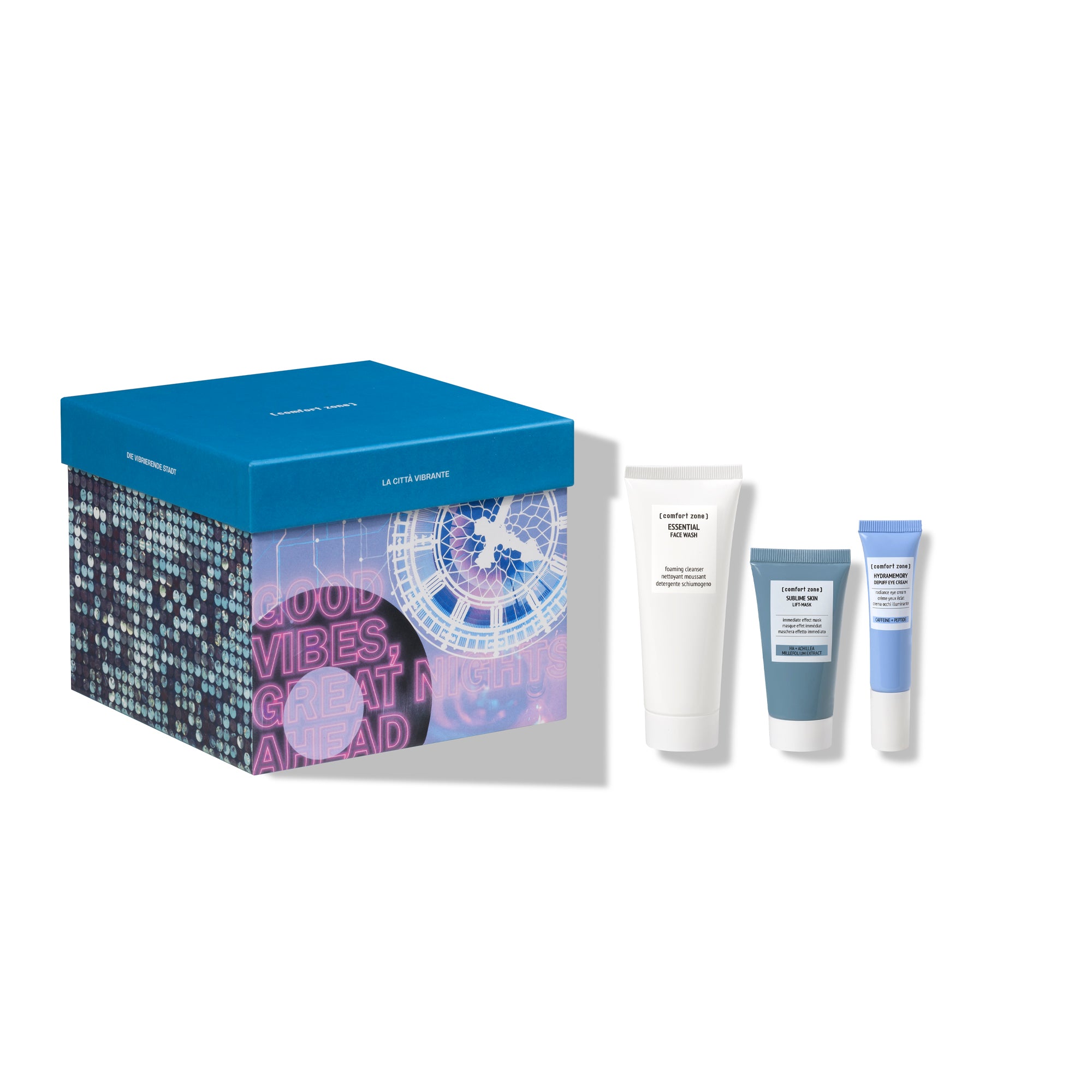 Comfort Zone: KIT THE BUSTLING CITY  Immediate radiance face kit -0.jpg
