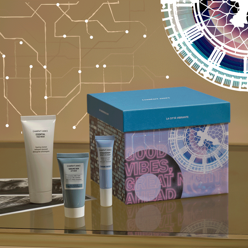 Comfort Zone: KIT THE BUSTLING CITY  Immediate radiance face kit -1
