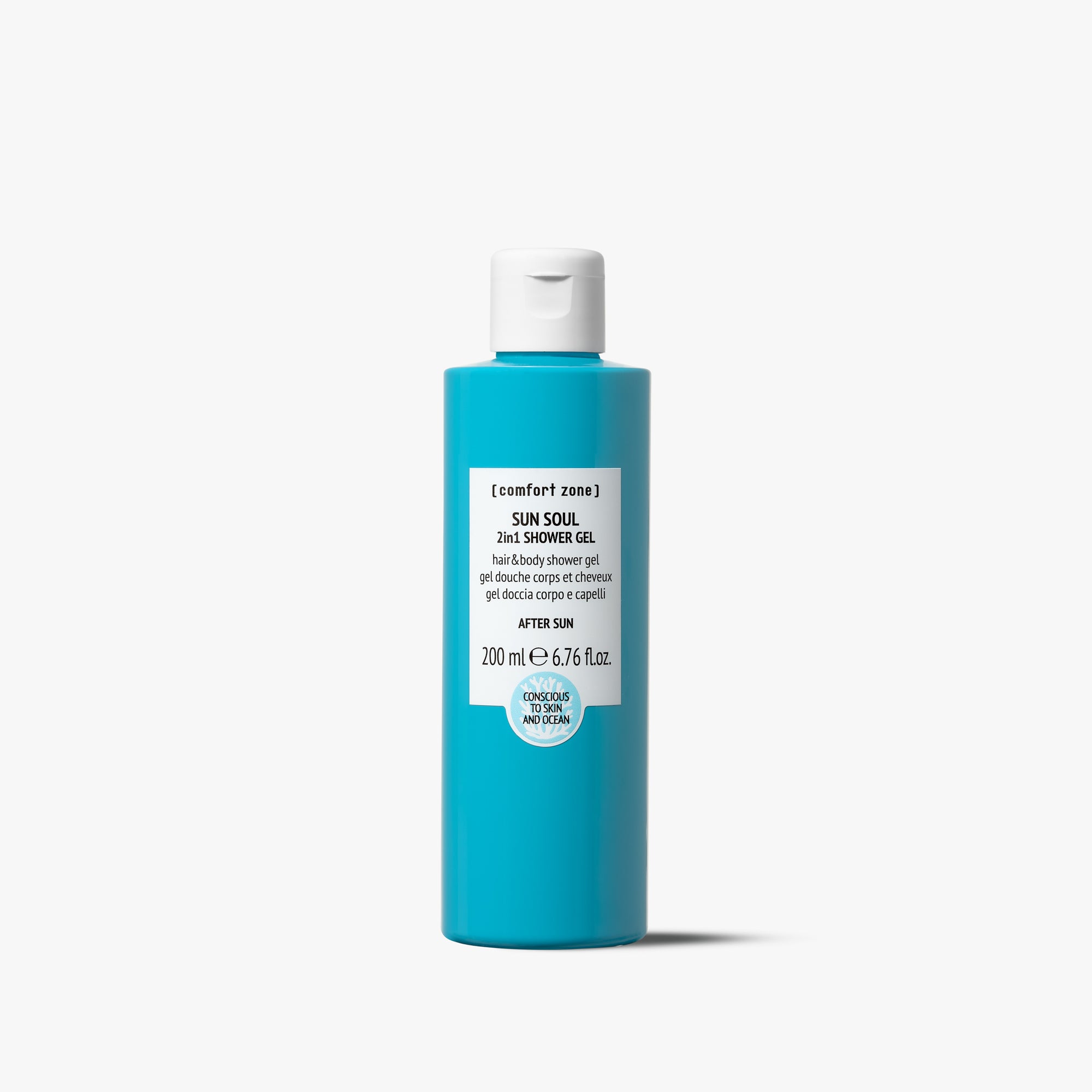 Comfort Zone: SUN SOUL 2in1 SHOWER GEL Gel douche durable cheveux &amp; corps -8004608515913
