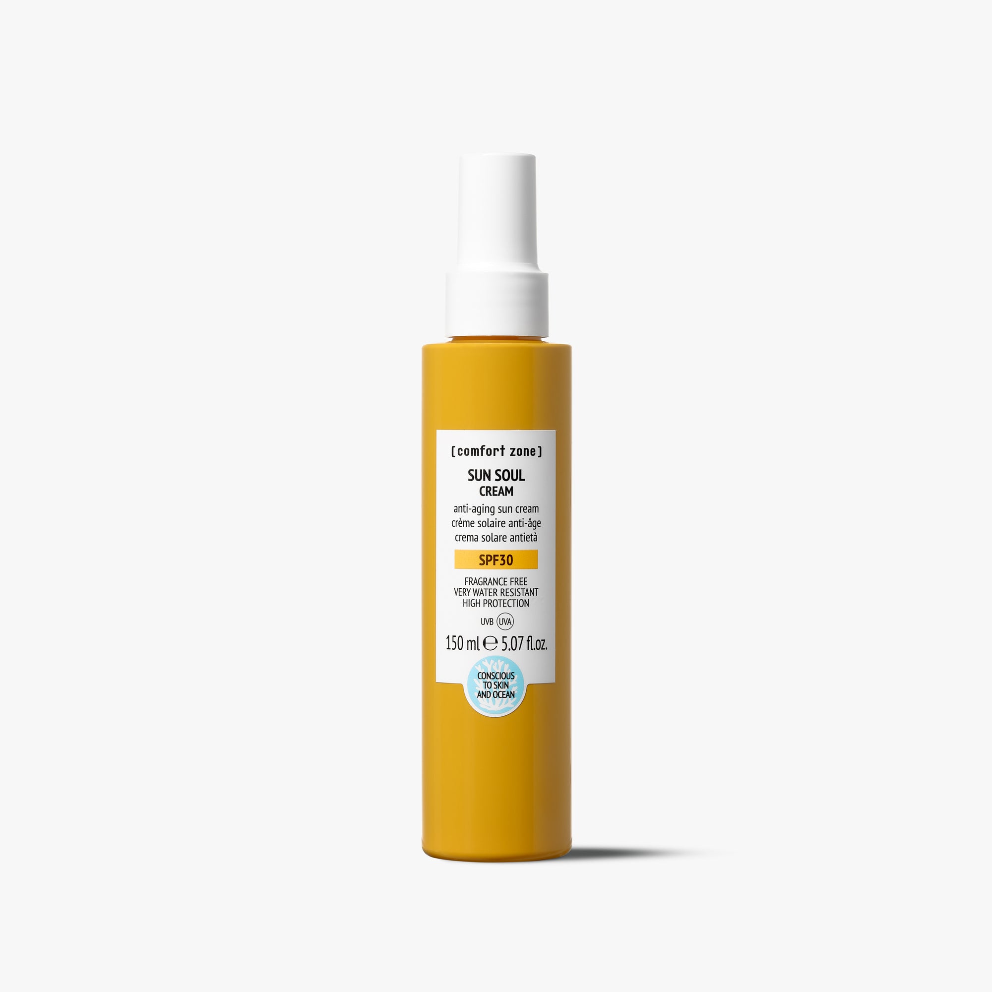 Comfort Zone: Sun Soul CREAM SPF30 Crème solaire anti-âge visage &amp; corps - longue durée  -8004608515944
