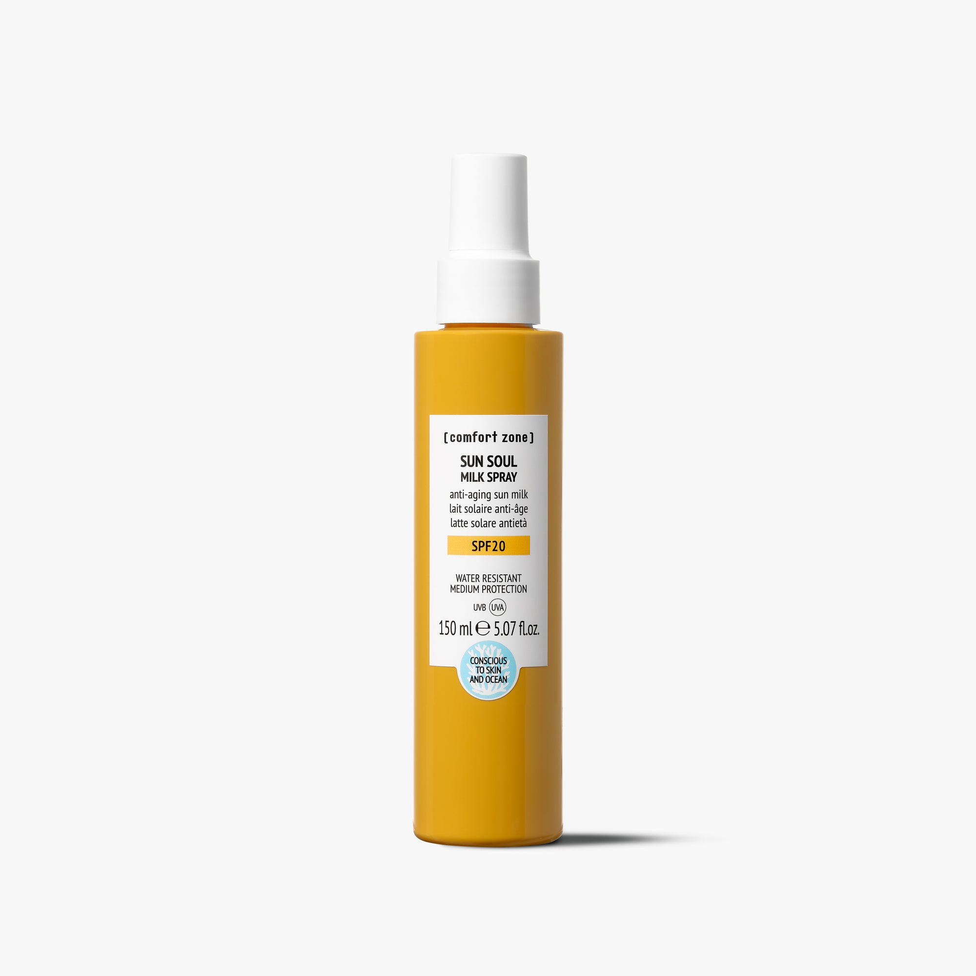 Comfort Zone: Sun Soul MILK SPRAY SPF20 Lait solaire corps anti-âge -8004608515999
