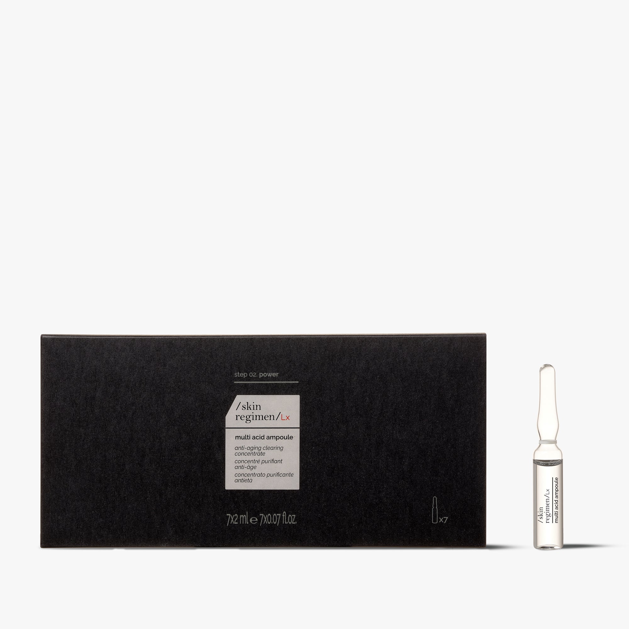 Comfort Zone: SKIN REGIMEN LX MULTI ACID AMPOULE Concentré purifiant anti-âge-8004608519805
