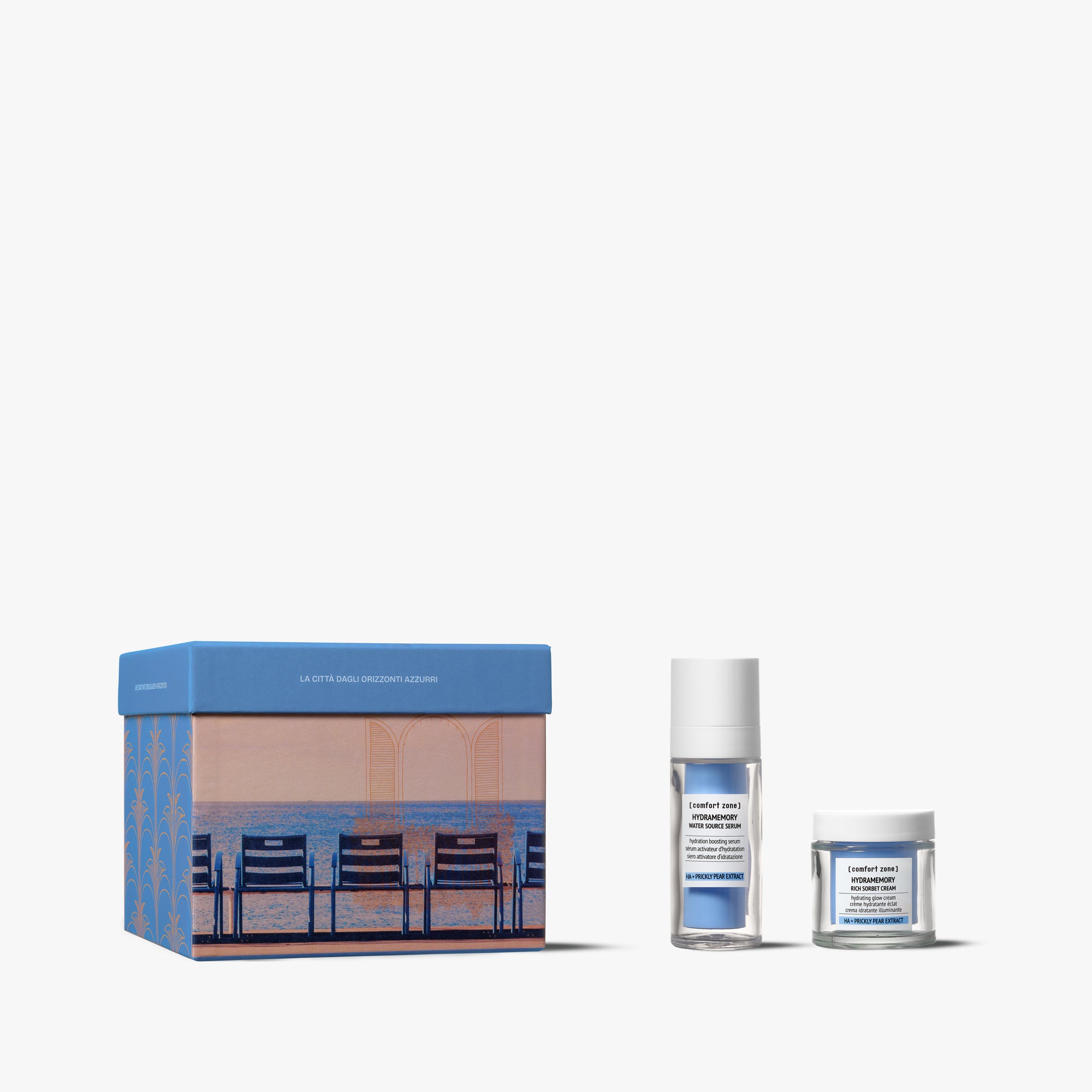 Comfort Zone: Kit The City Of Blue Horizons  Hydrating glow face kit -8004608529620
