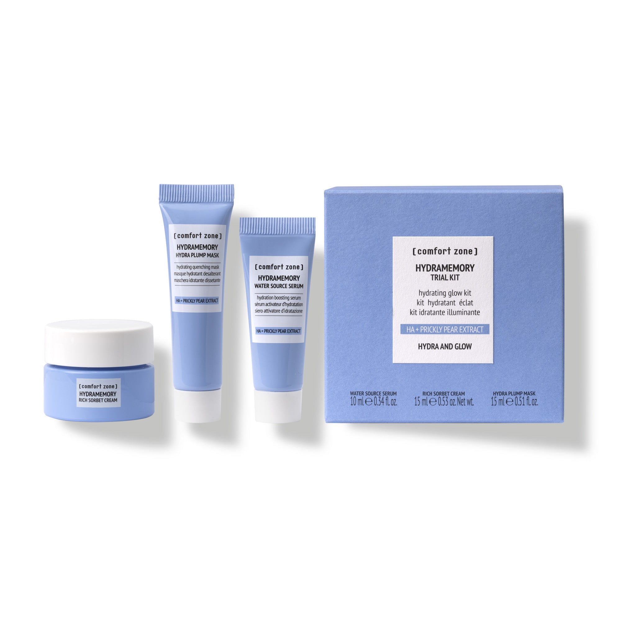 Comfort Zone: KIT HYDRAMEMORY TRIAL SET Kit éclat hydratant -
