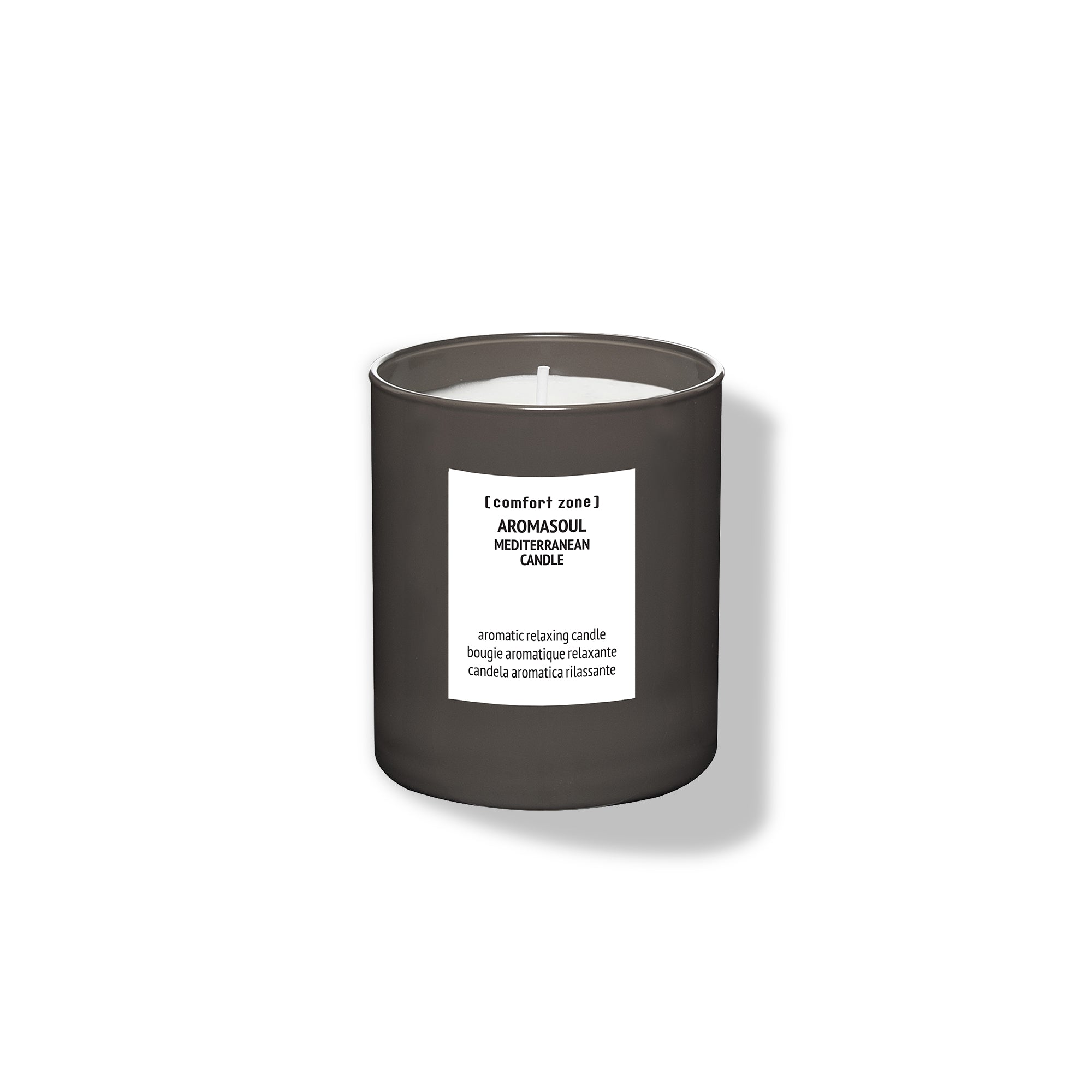 Comfort Zone: AROMASOUL MEDITERRANEAN CANDLE Aromatic relaxing candle-

