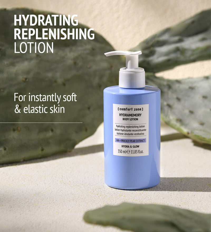 Comfort Zone: HYDRAMEMORY BODY LOTION 
  Hydrating
  replenishing lotion-

