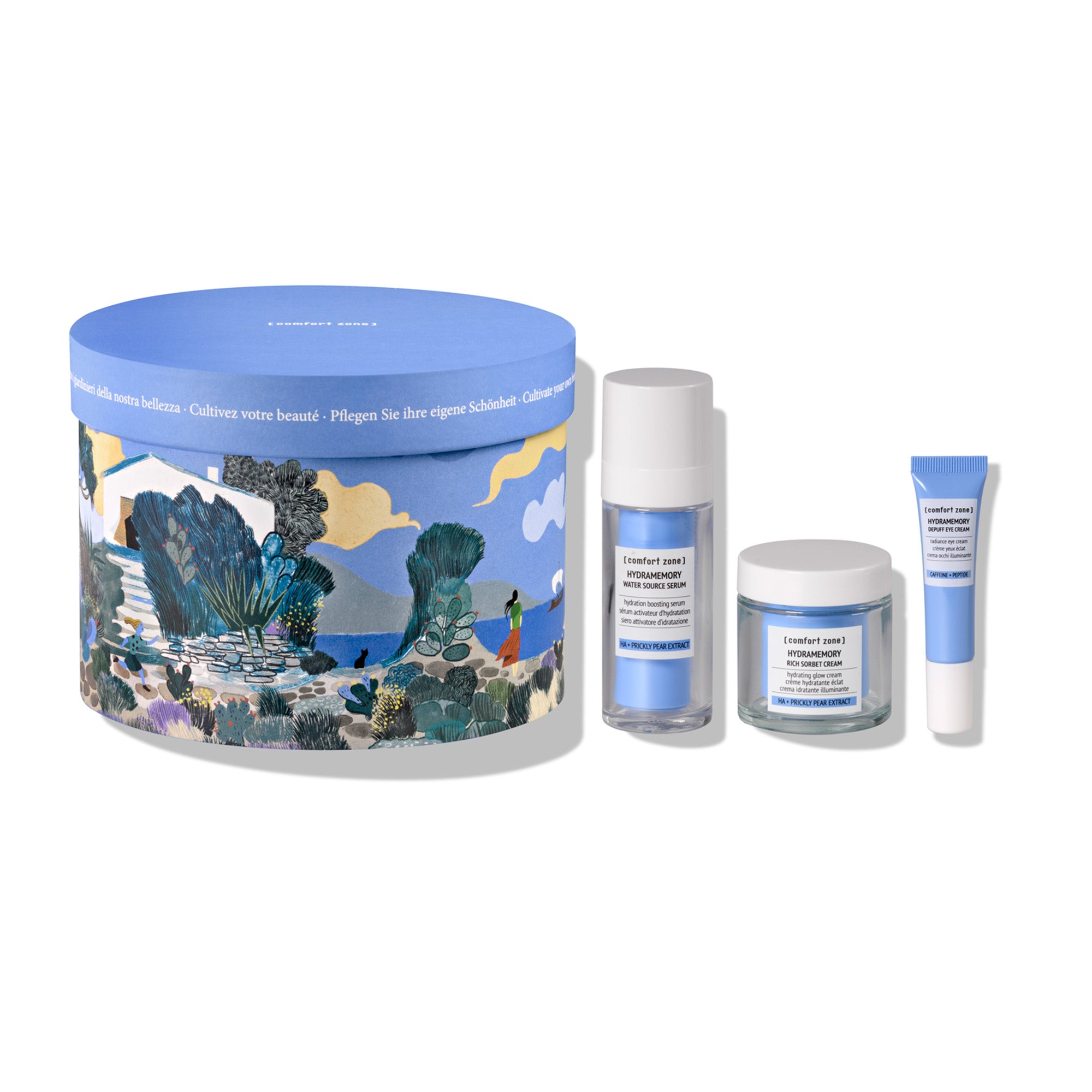 Comfort Zone: KIT MEDITERRANEAN GARDEN 
  hydrating
  glow face kit-
