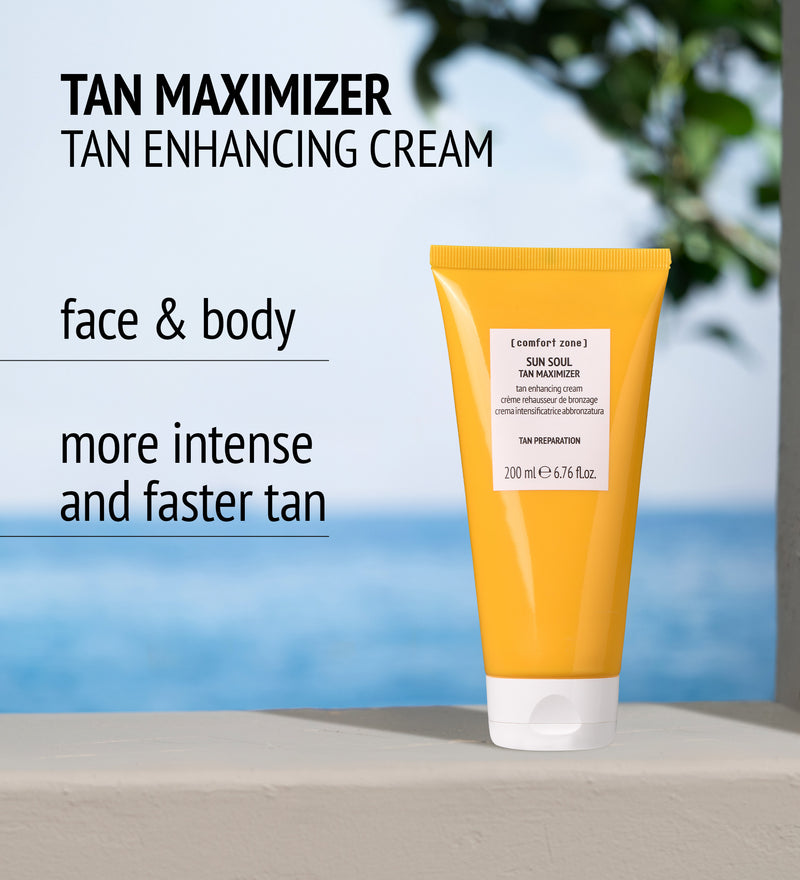 Comfort Zone: SUN SOUL TAN MAXIMIZER Face &amp; body tan enhancing cream-