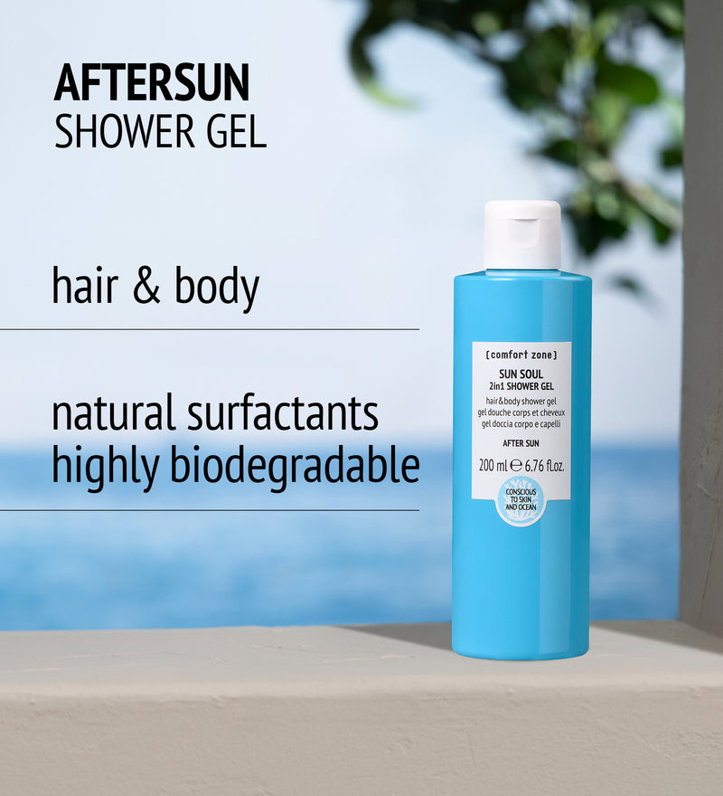 Comfort Zone: SUN SOUL 2in1 SHOWER GEL   Hair &amp; body sustainable shower gel  -